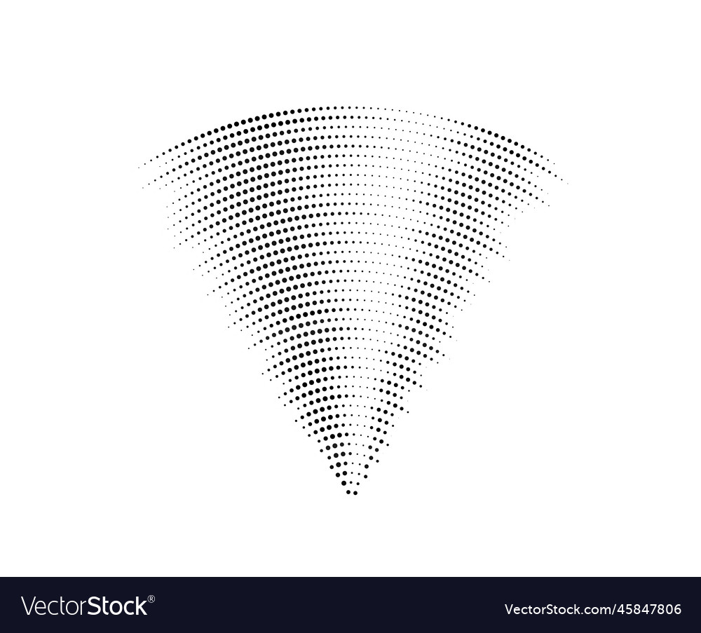 Doted sound wave signal radio or music audio