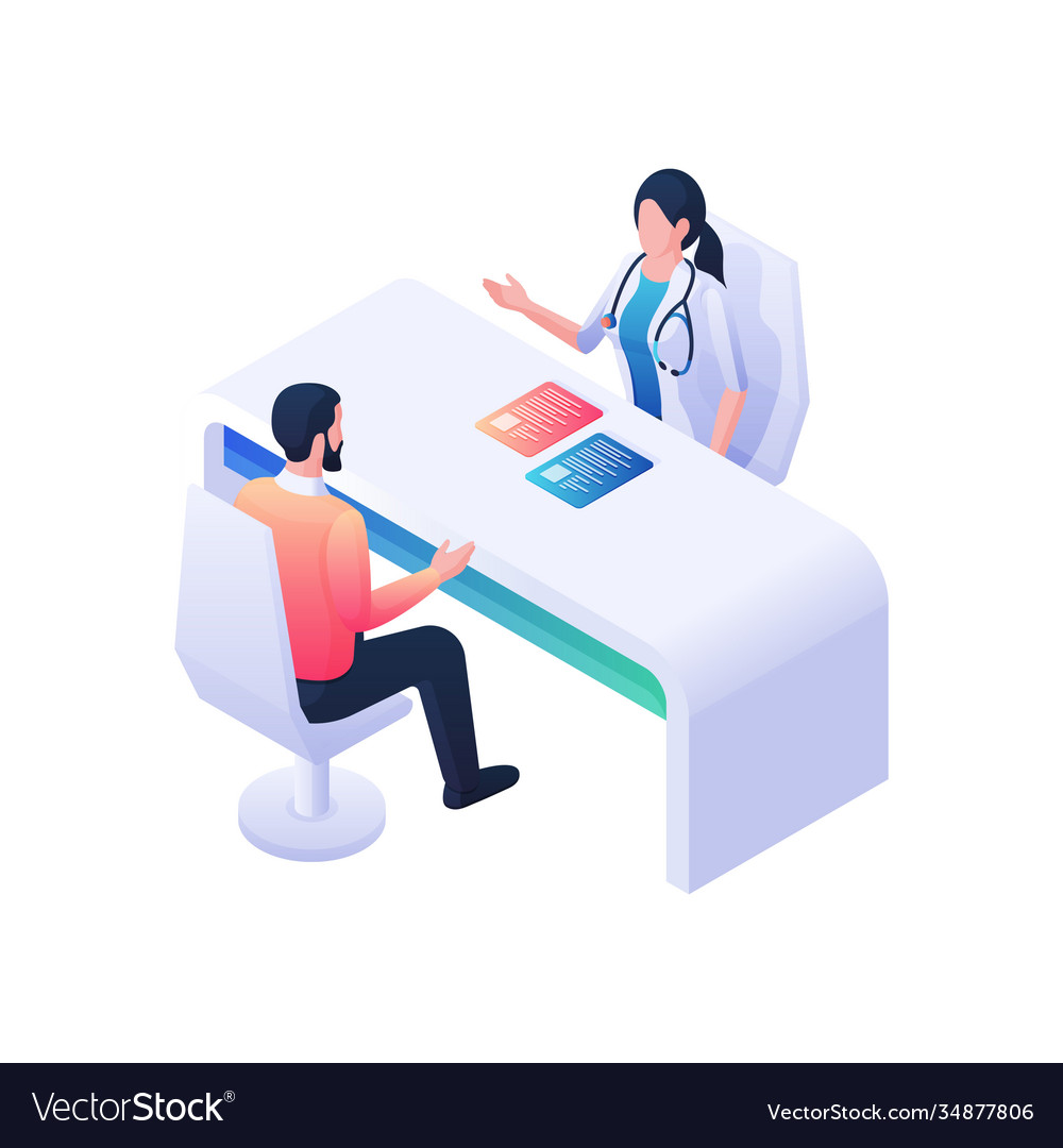 Medical consultation isometric