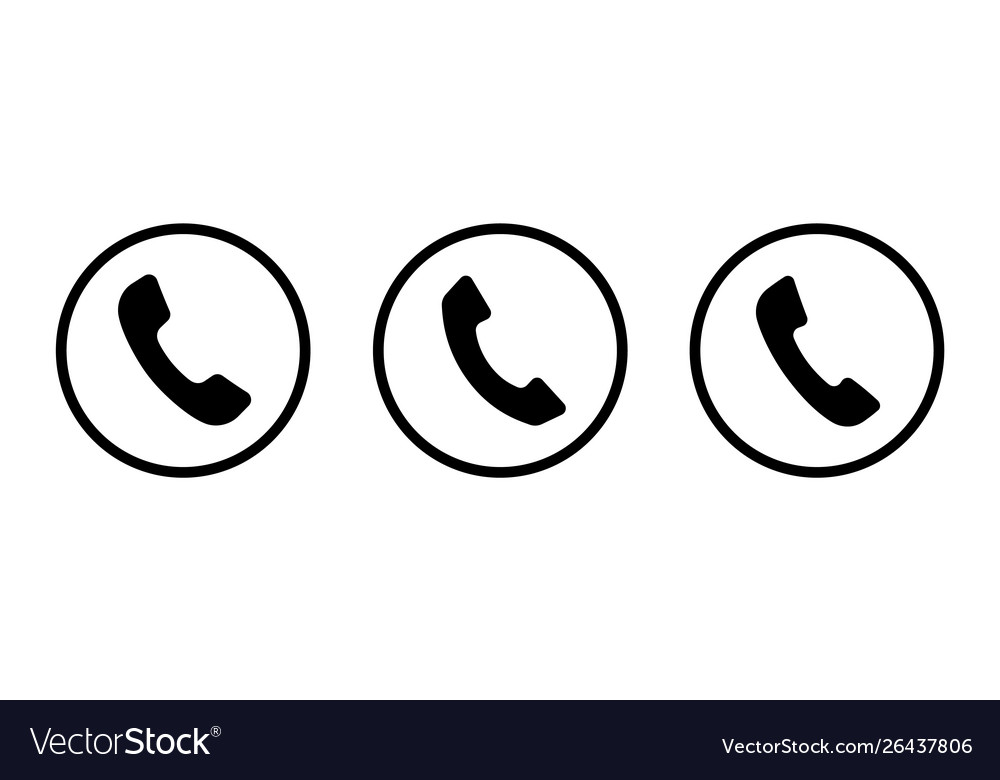 Phone icon set