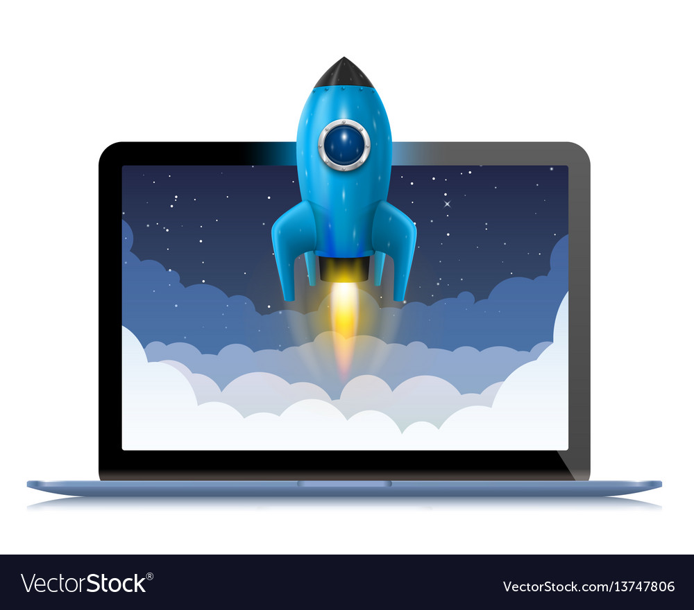 Running a space rocket from computer splash