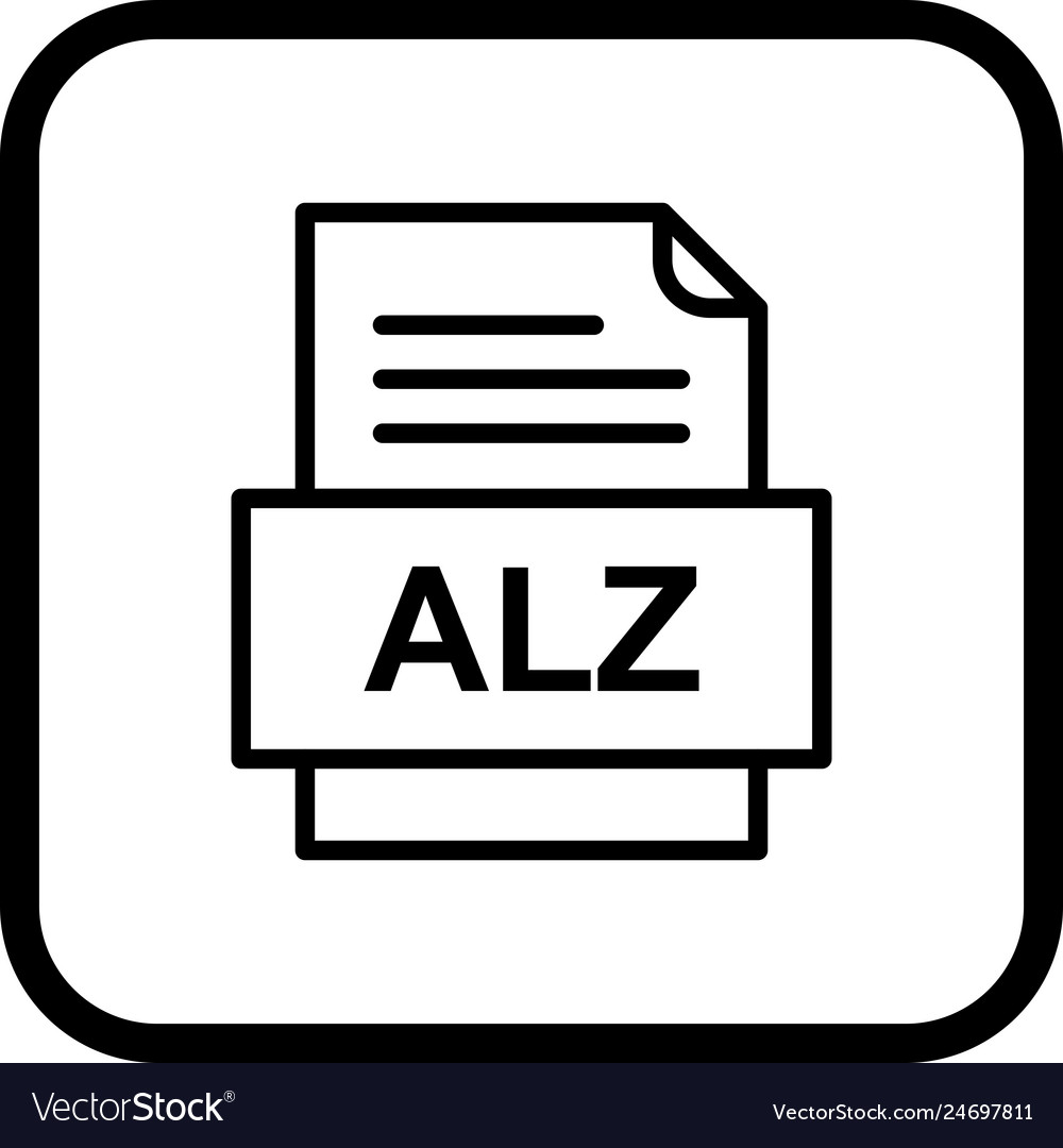 Alz file document icon
