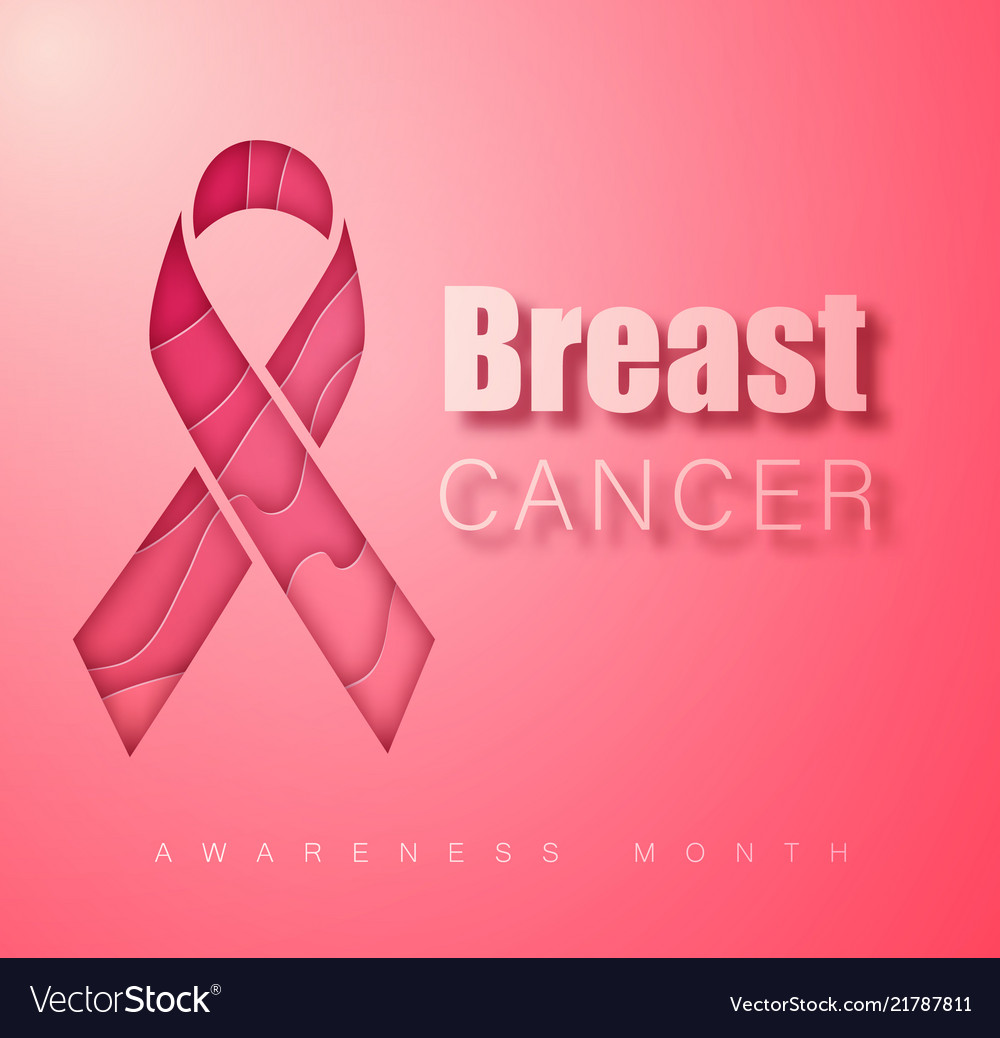 Brustkrebs-Gesundheit Symbol rosa Band vector image Brustkrebs-Gesundheit Symbol rosa Band