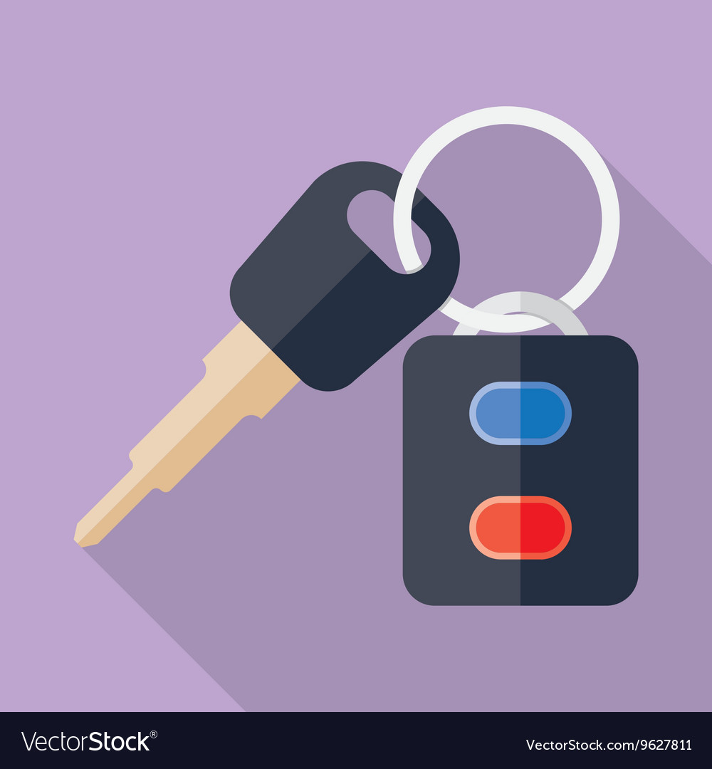 Car Key Icon Set