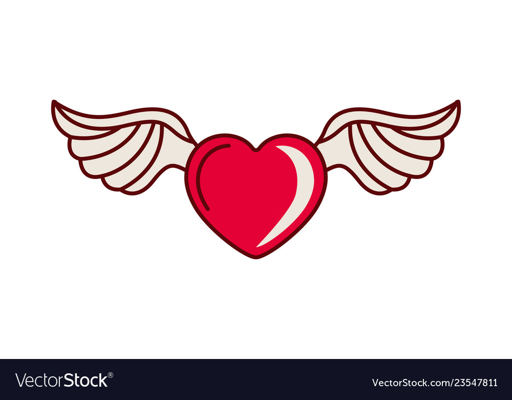 Love card with hearts isolated icon