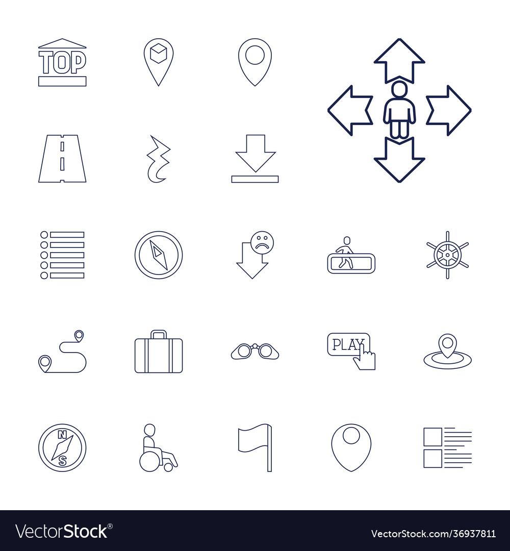 Navigation icons