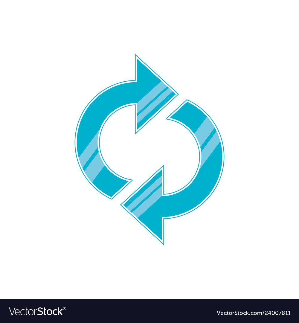 Reload arrows symbol icon