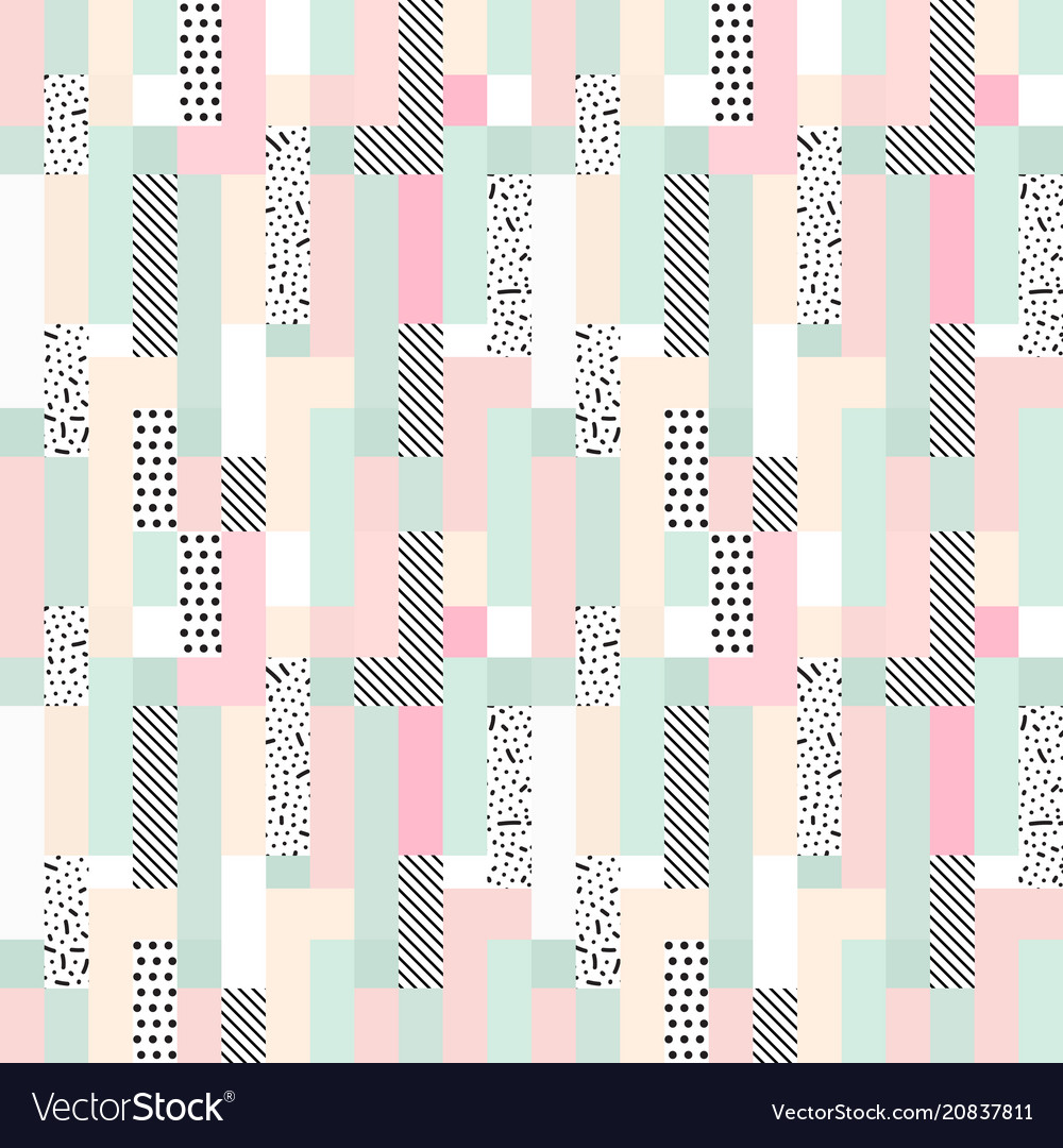 Retro Geometric Pattern