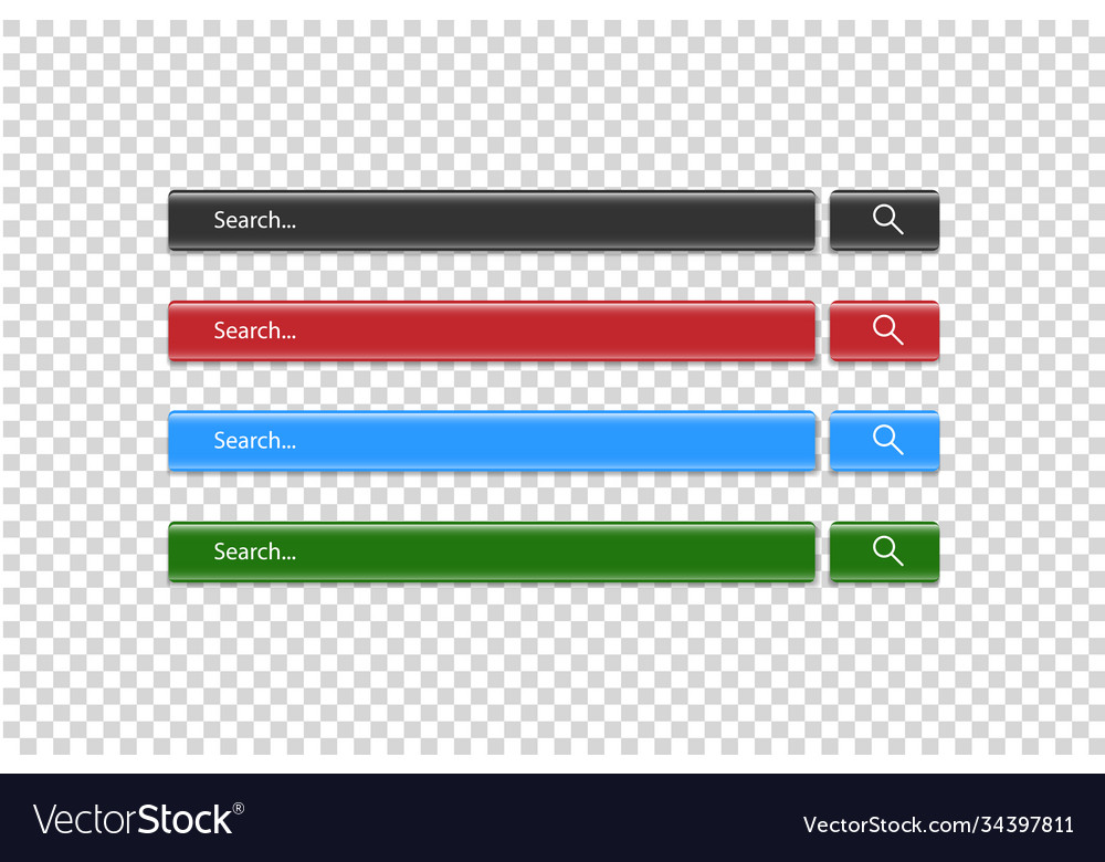Search bar template for internet searching design