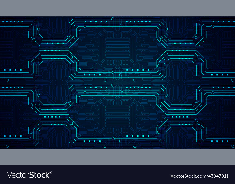Technology background with hi-tech digital Vector Image Technology background with hi-tech digital
