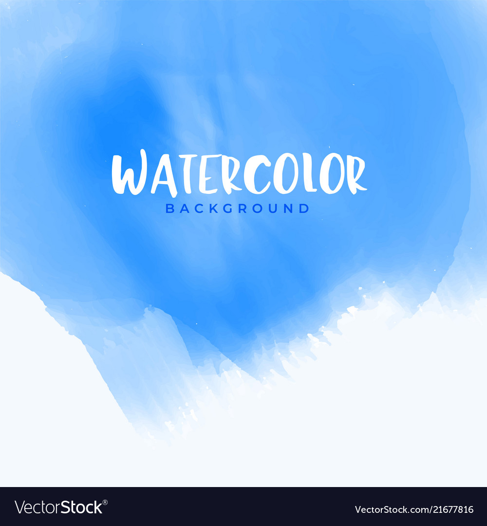 Abstract Watercolor Splash Background