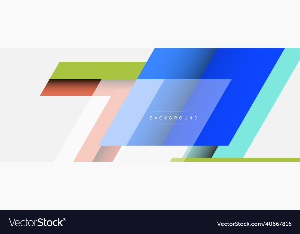 Background abstract overlapping color Vector Image Background abstract overlapping color