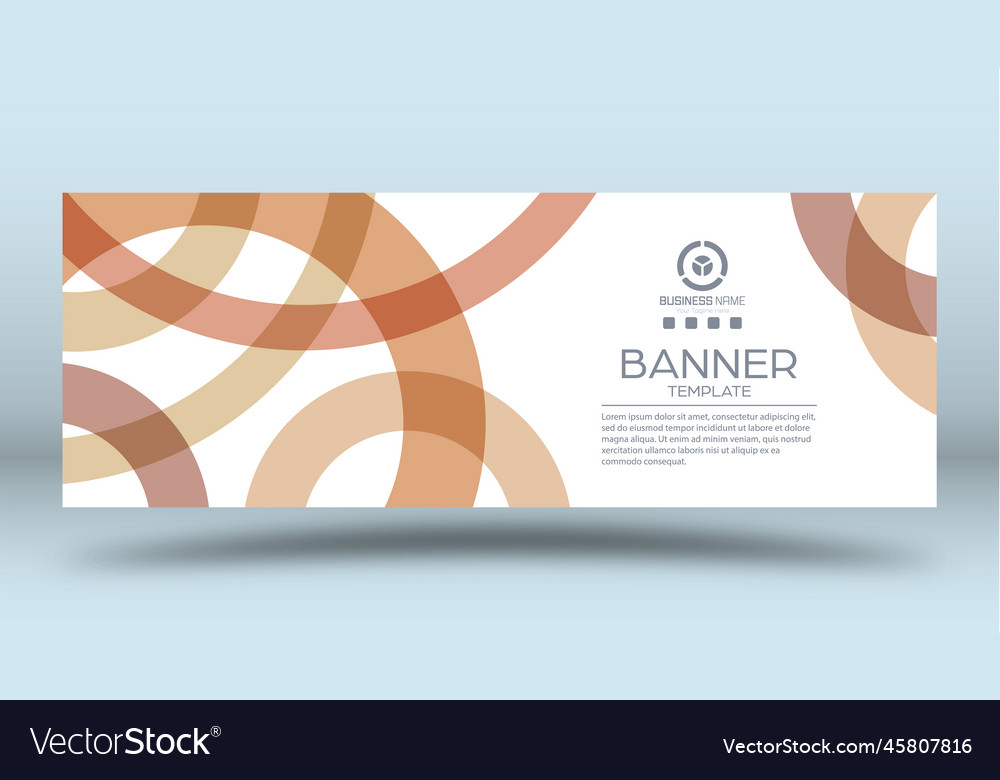 Geometric composition with an intersecting circle vector image Geometric composition with an intersecting circle