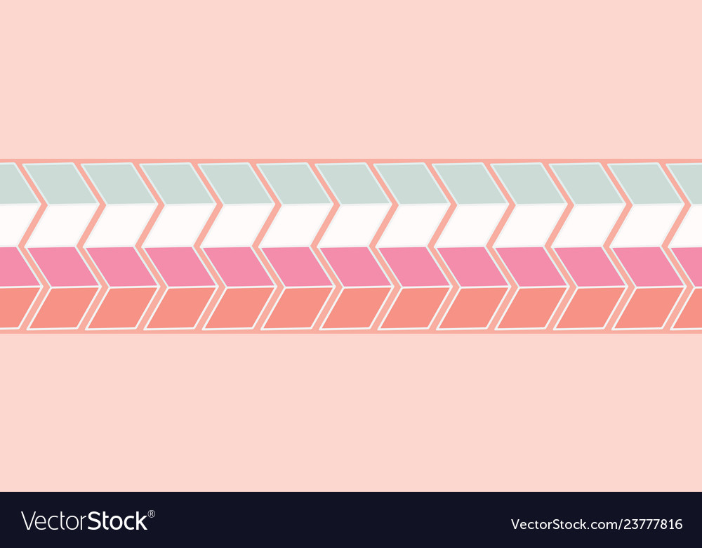 Graphic geometric cube step mosaic abstract