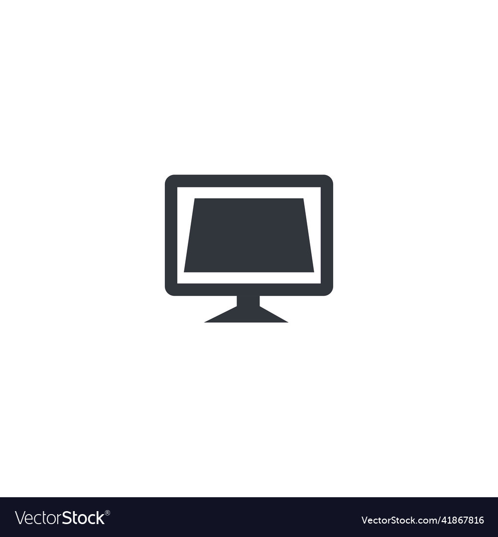 Monitor computer icon