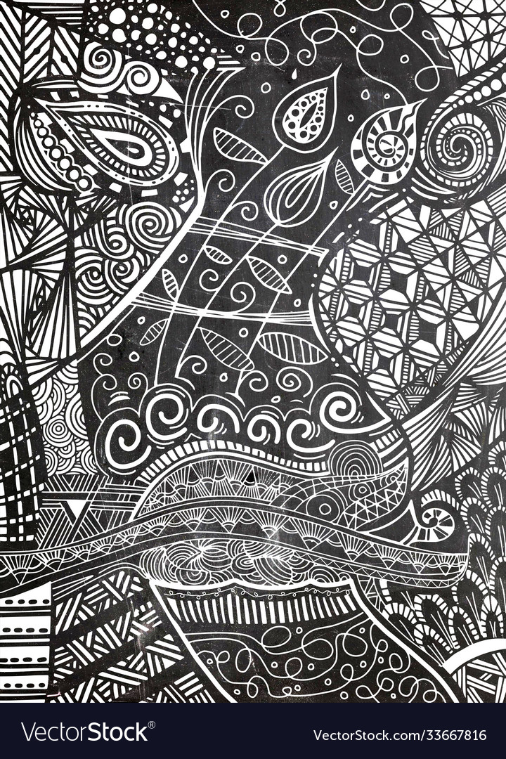 Pattern with entangle background ethnic vector image Pattern with entangle background ethnic