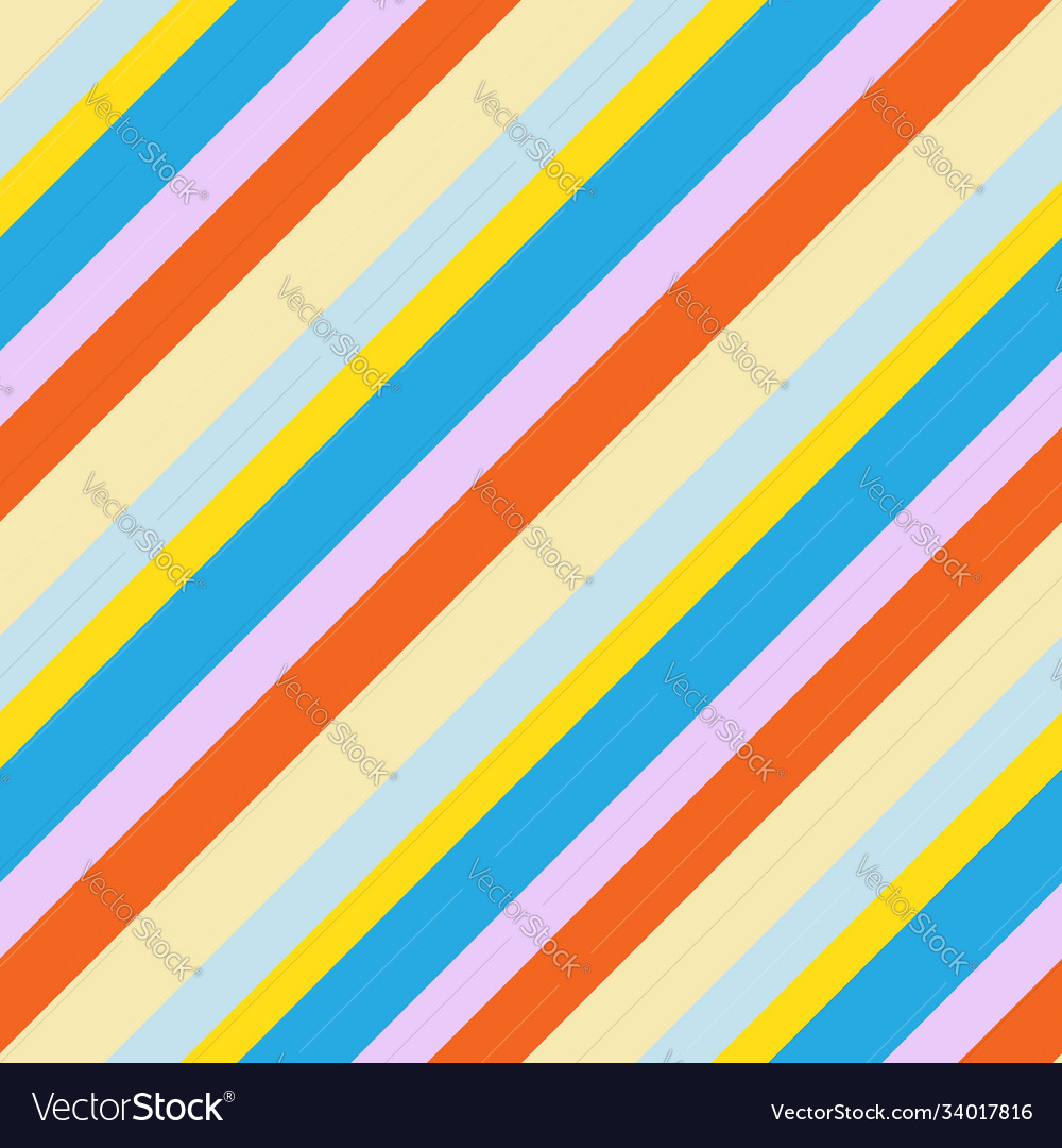 Rainbow stripe seamless pattern background