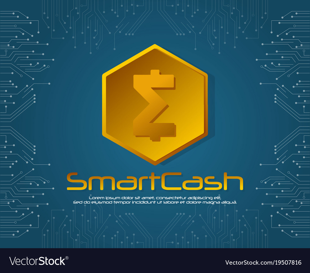 Smartcash background style for blockchain