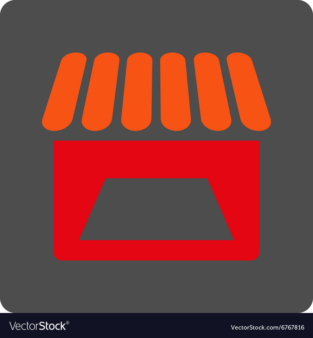 Store rounded square button