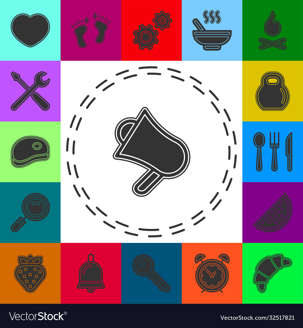 Agitation icon simple element vector image Agitation icon simple element