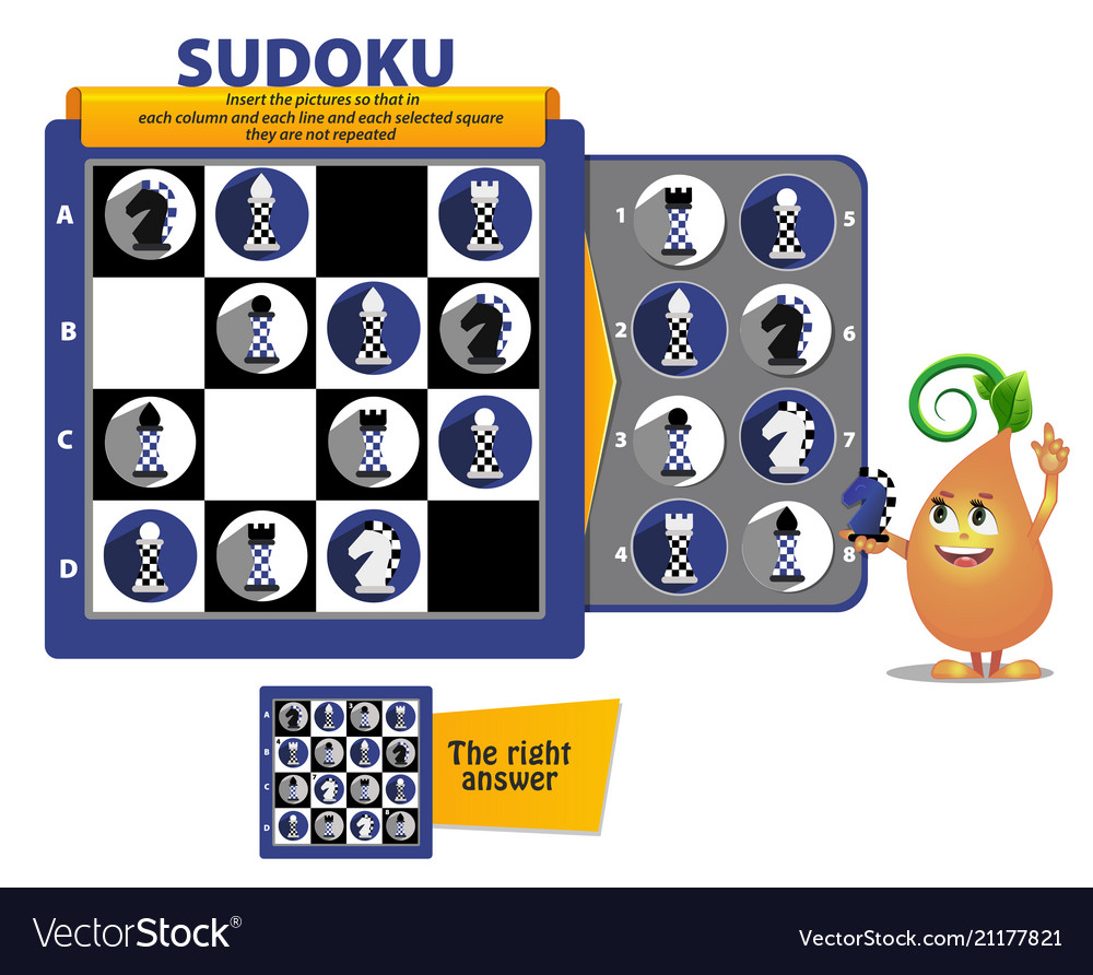 Udoku game chess