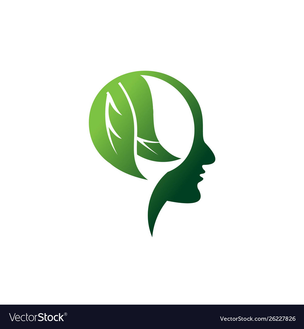 Beauty leaf logo template Royalty Free Vector Image