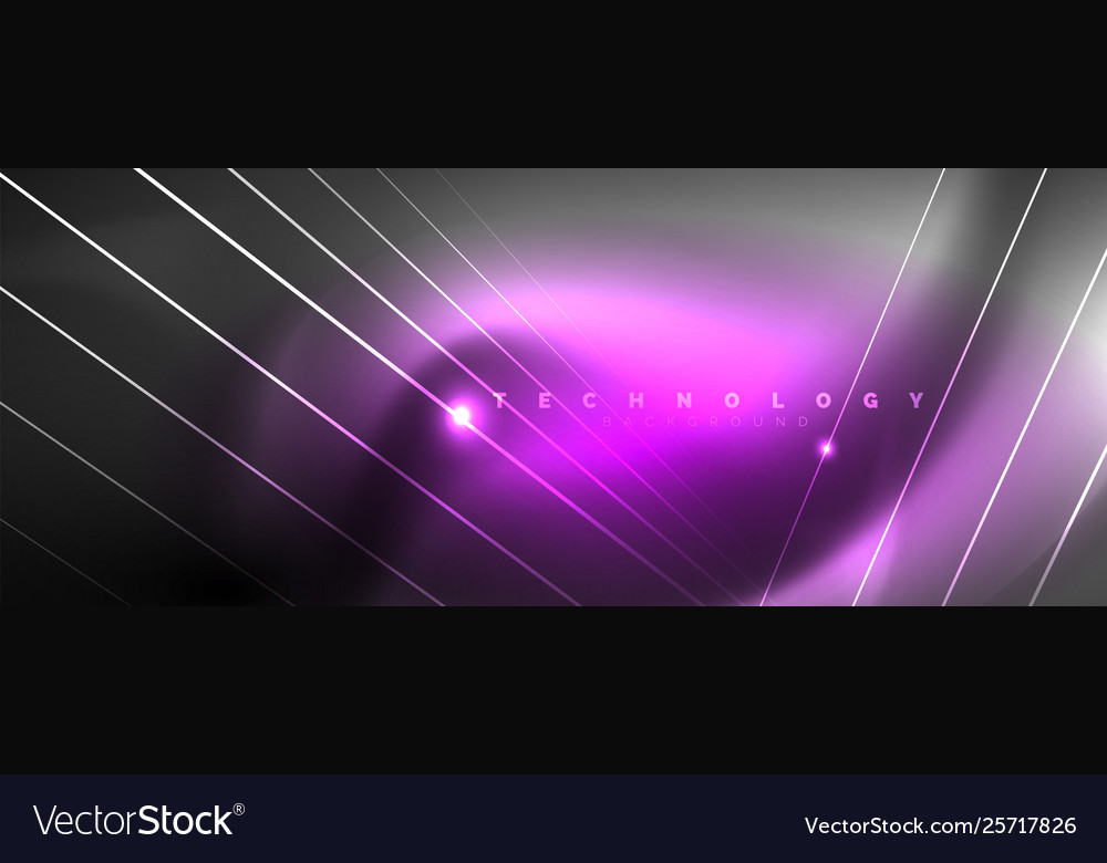 Color light with lines outer space background