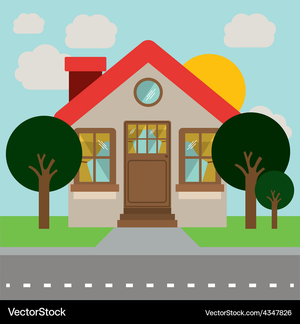 Landscape design Royalty Free Vector Image - VectorStock