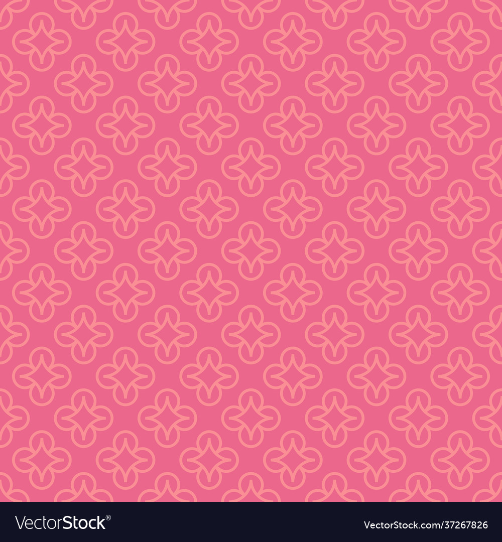 Pink flower seamless pattern light red floral art