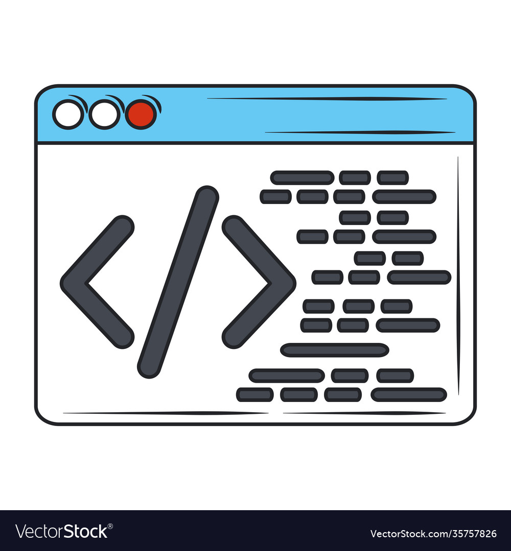Web development code language app creation digital
