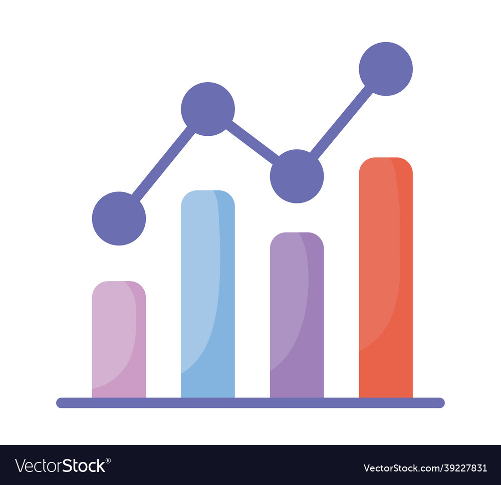 Colored bar graph