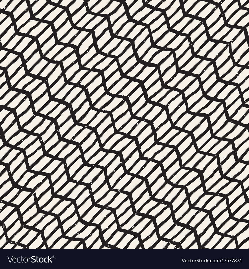 Hand drawn style seamless pattern abstract