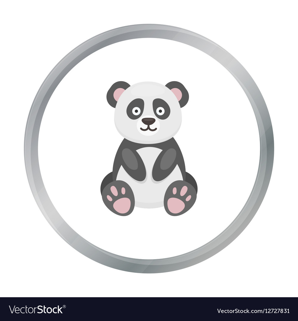 Panda Ikone Cartoon singen Tier aus dem großen