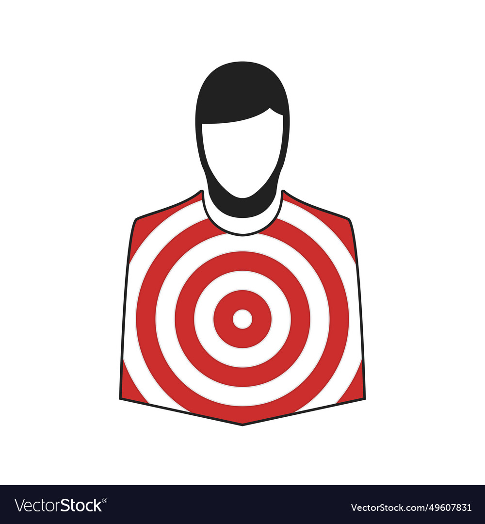 Shooting target icon