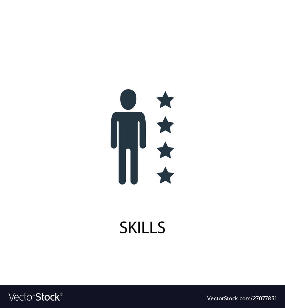 Skills icon simple element
