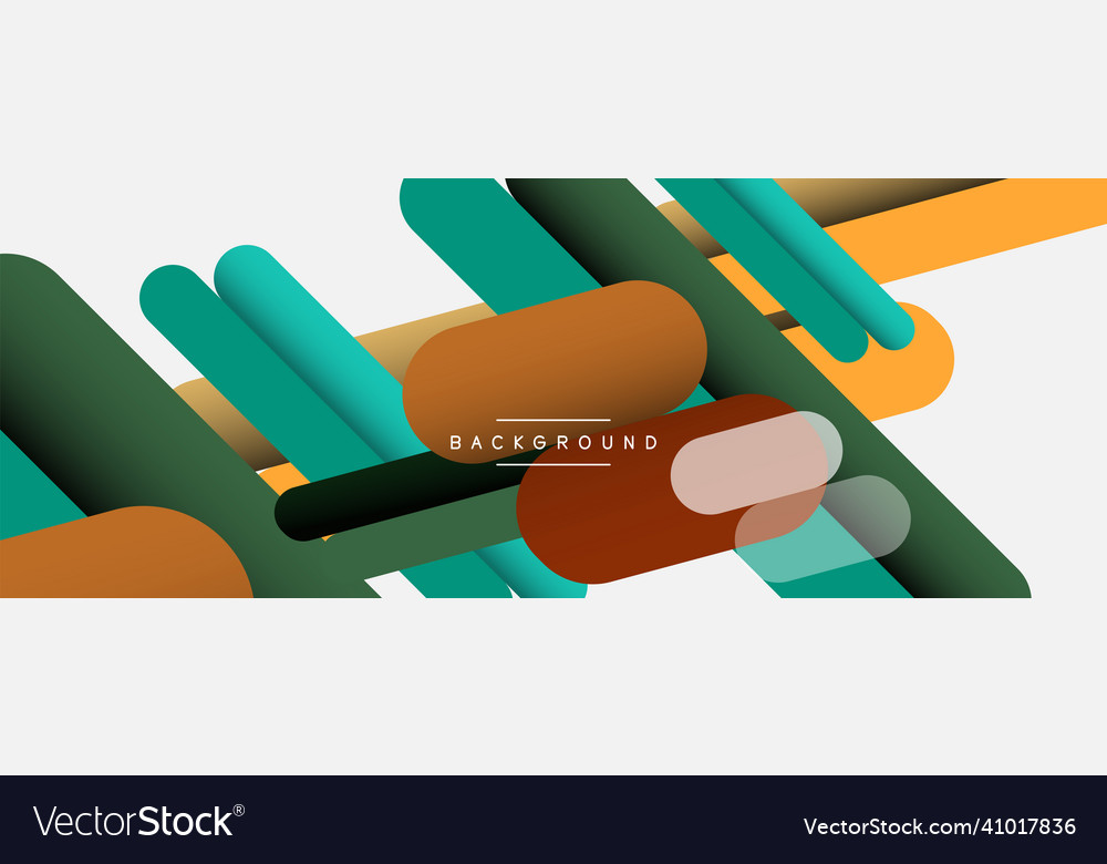Abstract background round shapes lines Vector Image Abstract background round shapes lines