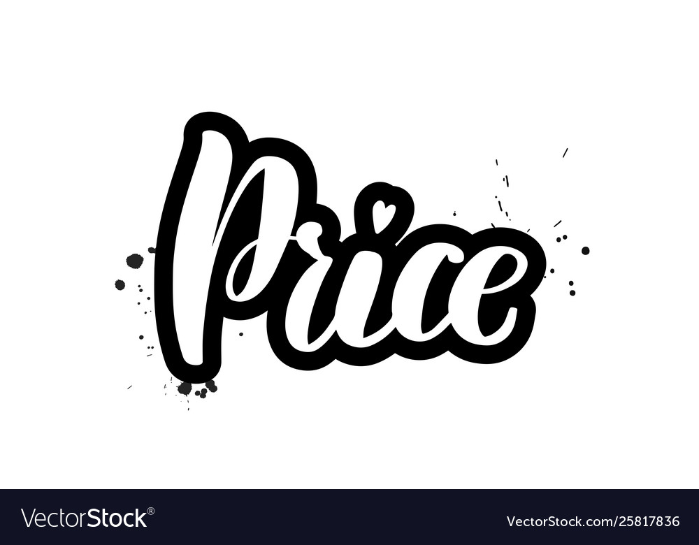 Brush lettering price