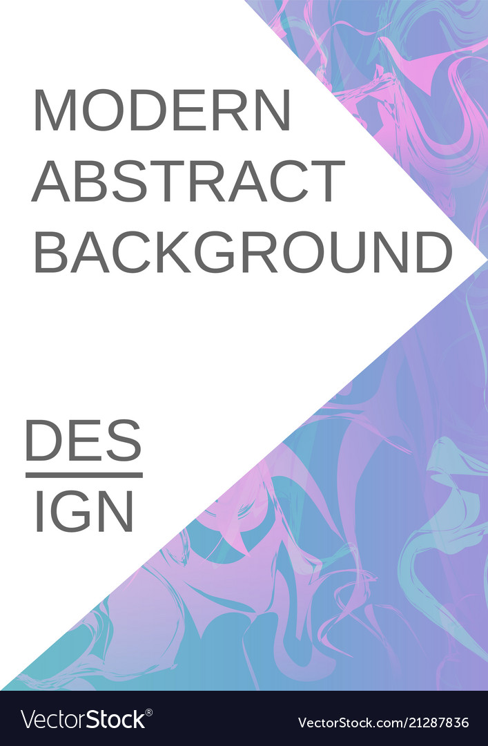 Creative fluid background from current forms vector image Creative fluid background from current forms