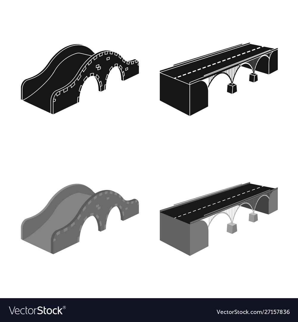 Isolated object connection and design icon set