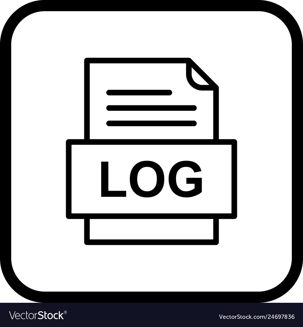 Log file document icon