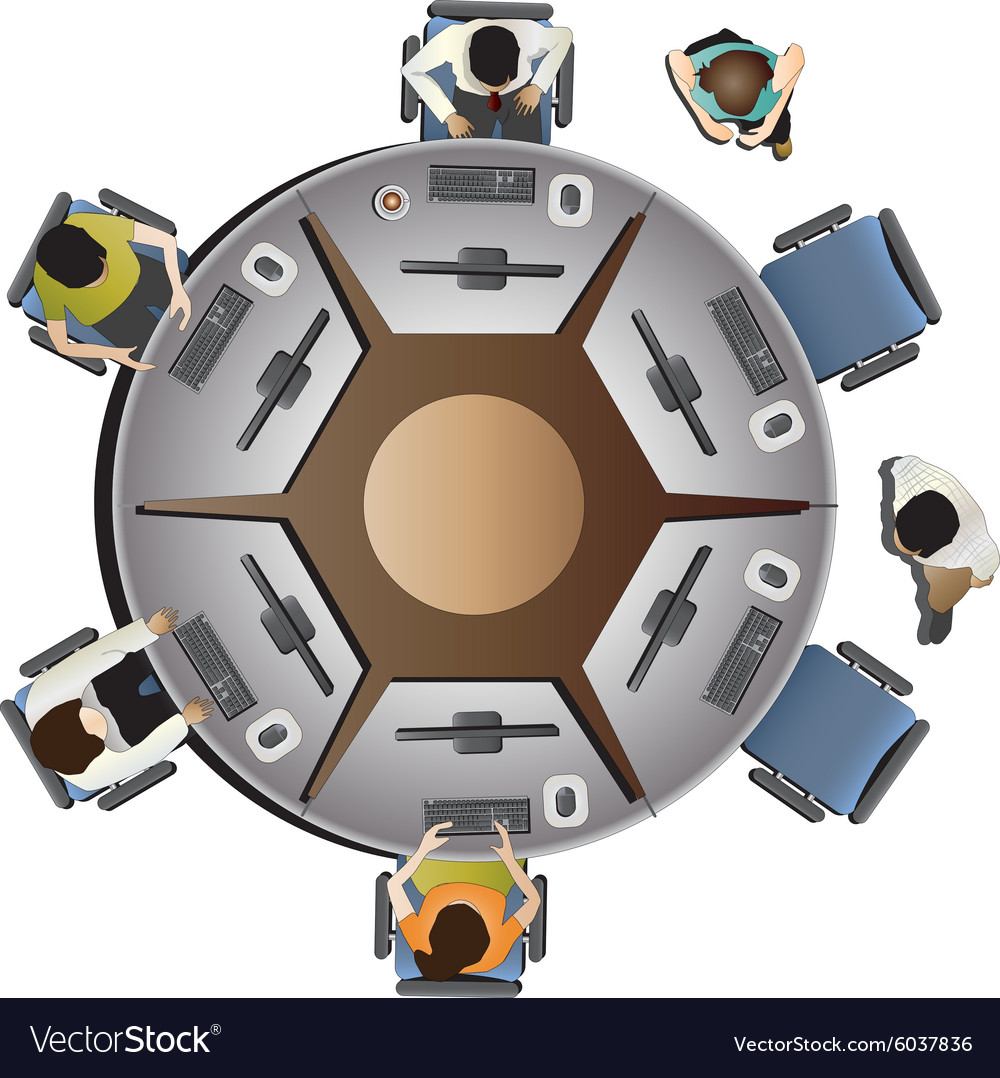 Office Furniture Top View Set 10 Royalty Free Vector Image Office Furniture Top View Set 10 Vector Image