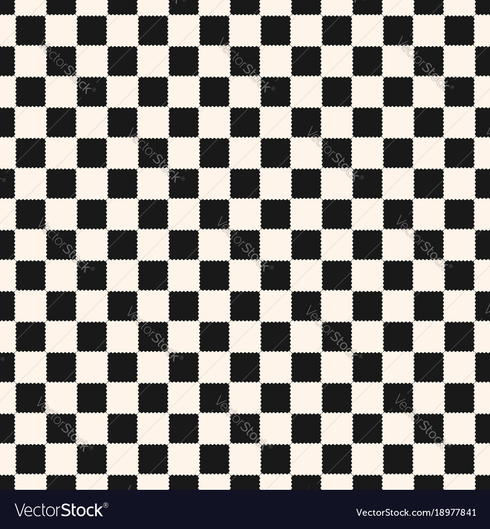 Checkered geometric seamless pattern with squares