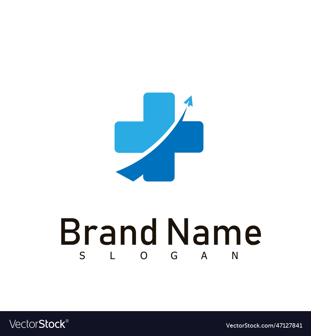 Health logo doctor medical hospital Royalty Free Vector