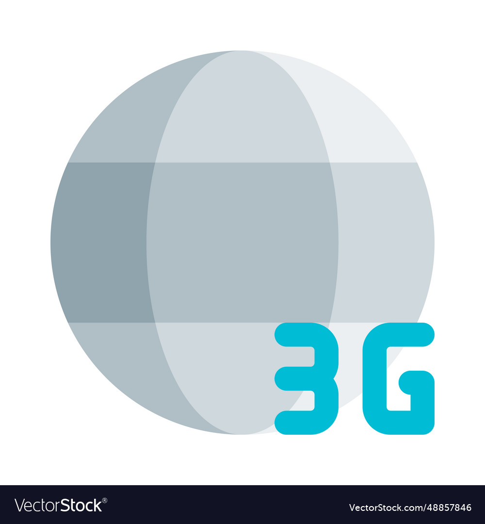 Cellular internet connection of a third gen