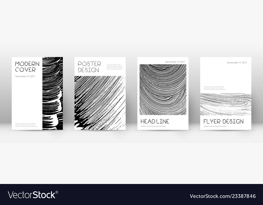 Cover-Seiten-Designvorlage minimale Broschüre layou vector image Cover-Seiten-Designvorlage minimale Broschüre layou