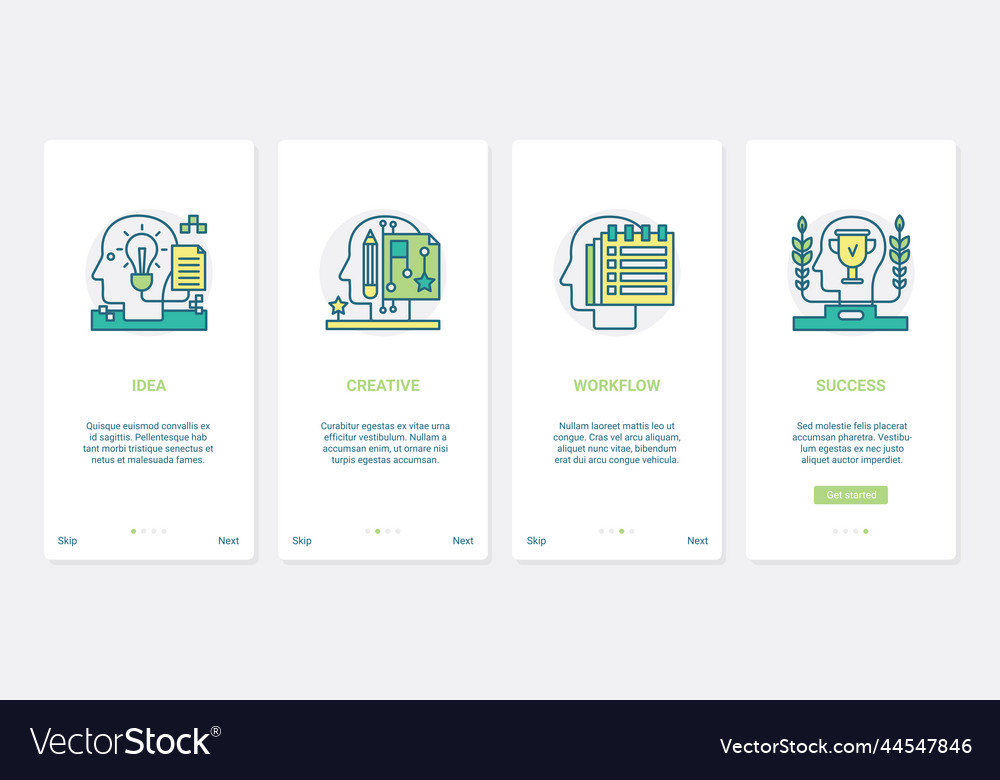 Creative successful idea human brain processes ux