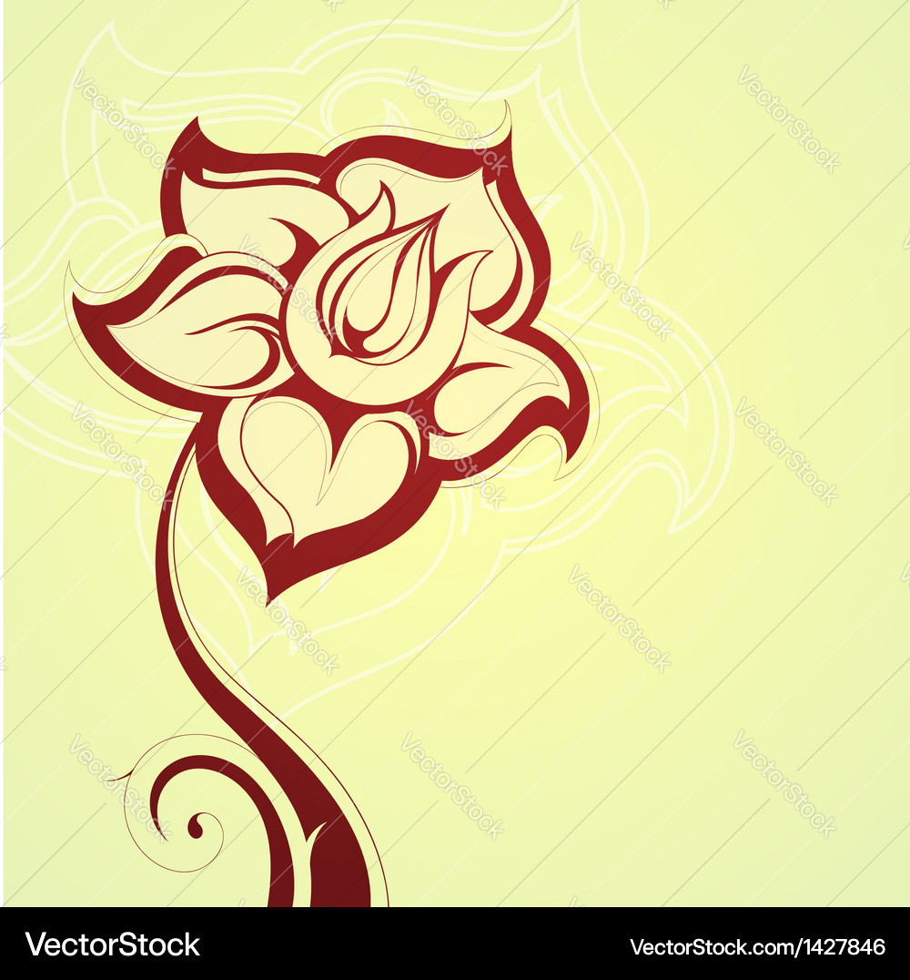 Flowers Royalty Free Vector Image - VectorStock