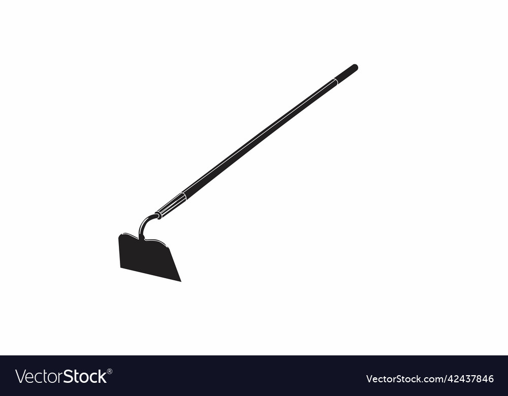 Isolated of a hoe Royalty Free Vector Image - VectorStock