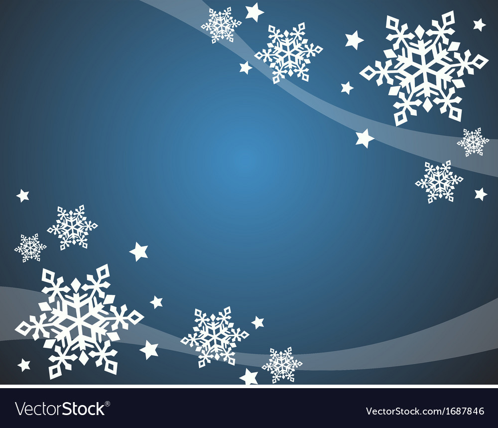 Snowflake background