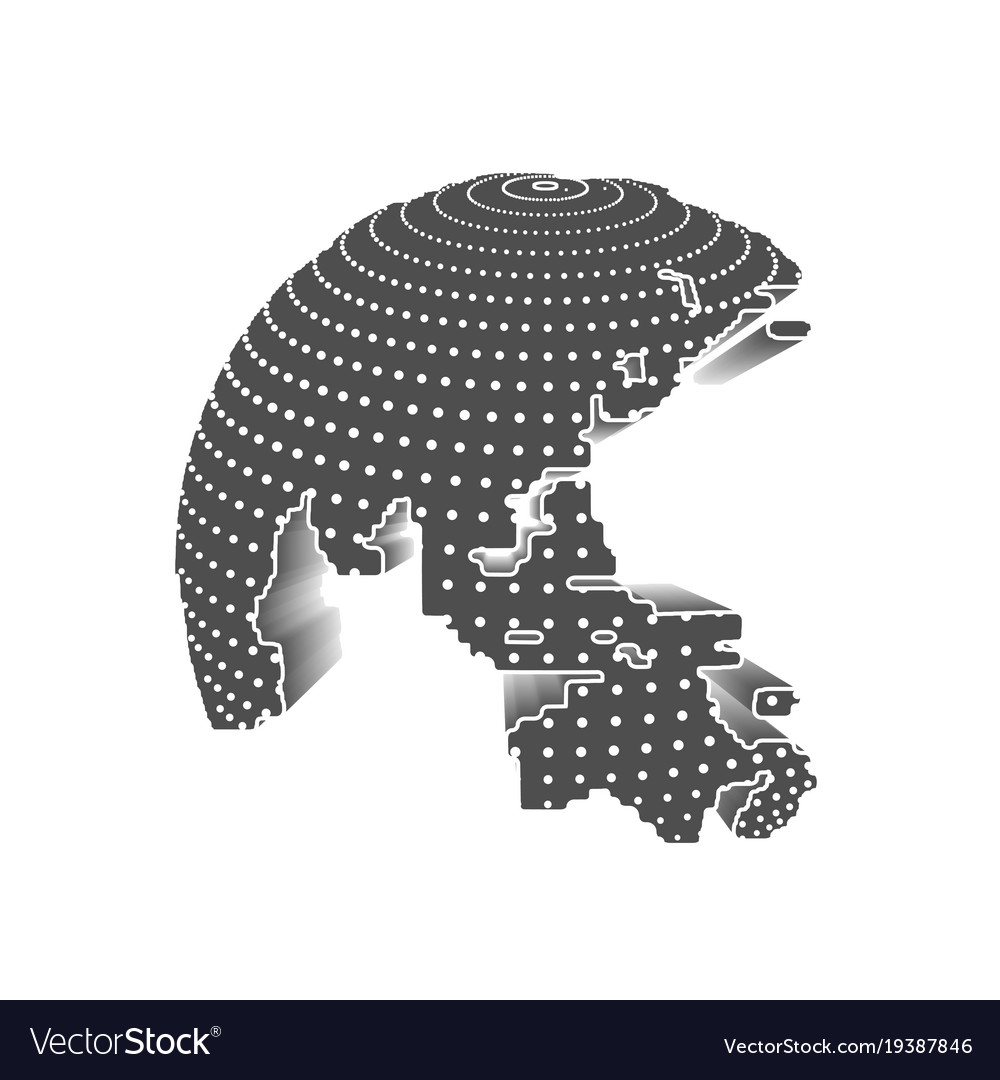 Technology image of globe