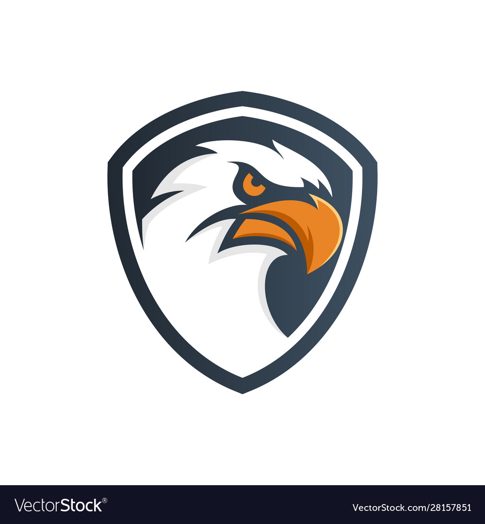 Eagle logo design Royalty Free Vector Image - VectorStock